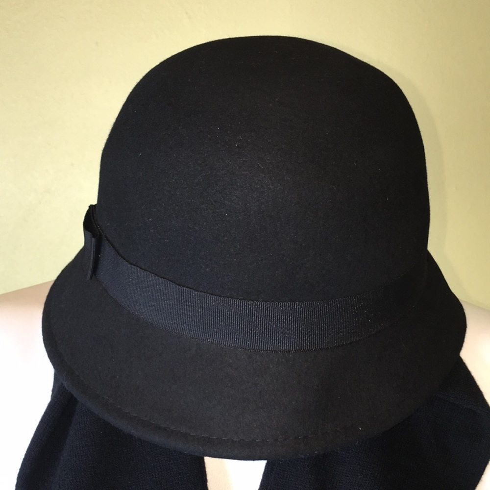 Sarasota by August Black Wool Brimmed Hat G